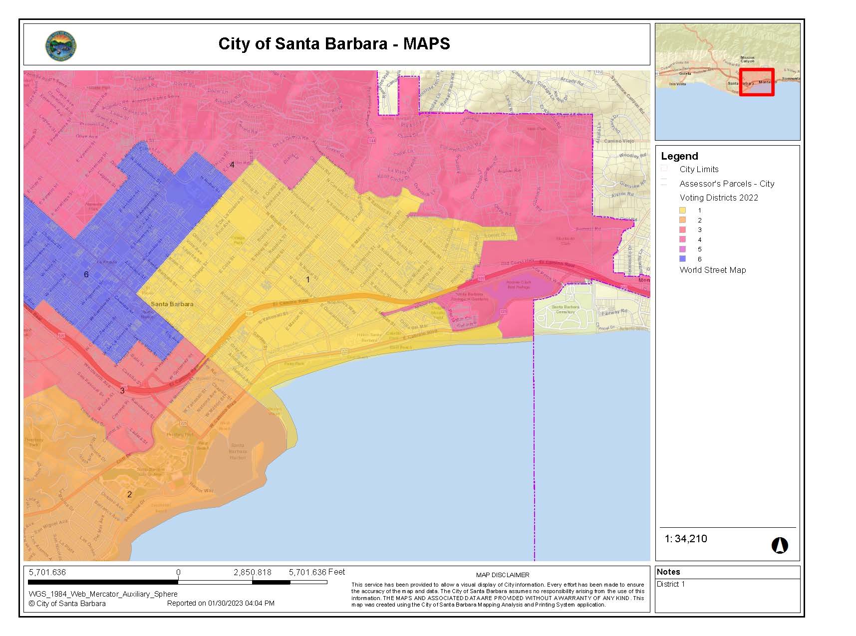 Elections City of Santa Barbara